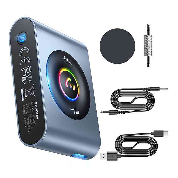 Joyroom JR-CB1 Bluetooth Wireless Receiver for Car Stereo/Home Stereo/Wired Headphones/Speaker